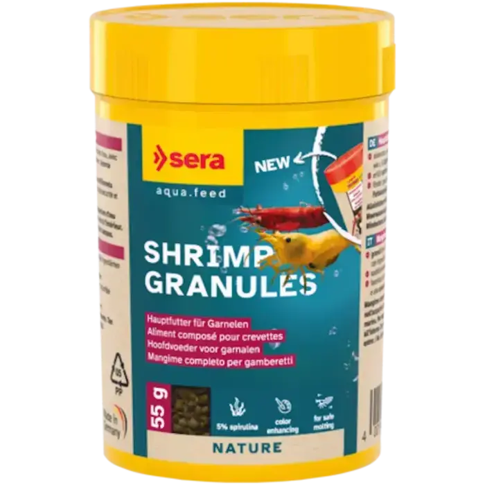 Pamatbarība garnelēm - Sera Shrimp Granules 100 ml (55 g)