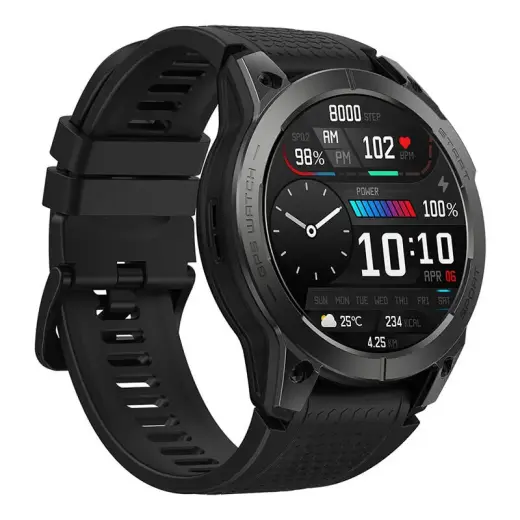Smartwatch Zeblaze Stratos 3 (Black) Фото num