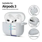 TECH-PROTECT SILICONE HOOK APPLE AIRPODS 3 CRAYON GREY — Фото 2