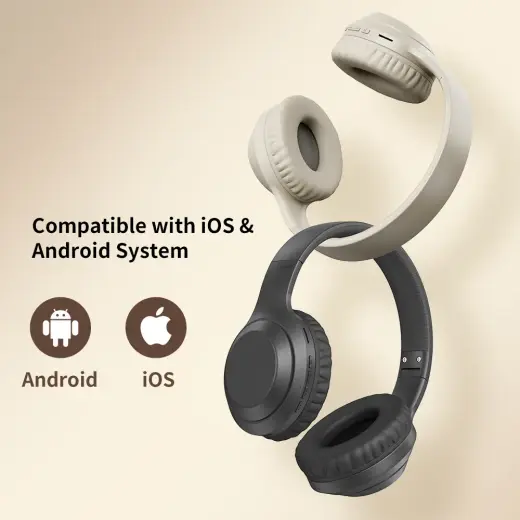 Rock Headphones O2 bluetooth beige Foto 2