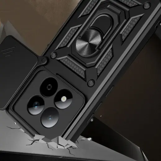 TECH-PROTECT CAMSHIELD PRO XIAOMI REDMI NOTE 15 PRO 5G MATTE BLACK Foto 3