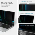 Spigen SafeView Privacy Screen Protector for MacBook Pro 14 (2021-2025) Foto 6