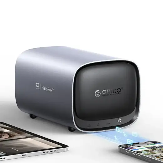 ORICO NAS MetaBox Pro Home network disk array - gray Фото num