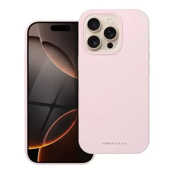 ROAR CLOUD SKIN maciņš telefonam iPhone 16 Pro rozā