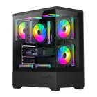 DarkFlash C365 computer case (black) + 5 fans — Фото 1