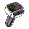 KAKUSIGA KSC-1066 автомобильный FM-трансмиттер QC 3.0 | 18 Вт | USB Flash | Bluetooth 5.0 черный Фото num