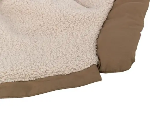 Apģērbs suņiem - Trixie Pirou winter coat with harness, XS: 30 cm, sand Foto 4