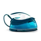 PHILIPS PerfectCare Compact Tvaika ģeneratora gludeklis, zils/balts — Photo 1