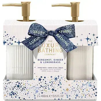 Grace Cole Hand Care Duo ( Bergamot, Zázvor & Lemongrass ) - Dárková sada péče o ruce ( 2 ks )