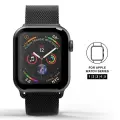 SuperDry Watchband Apple Watch 38|40|41 mm Series 4|5|6|7|8|SE|SE 2 Chainmail czarny|black 41681 Foto 4