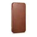 iCarer CE Oil Wax Premium Leather Folio Case iPhone 14 Plus magnetic flip case MagSafe brown (AKI14220707-BN) — Photo 22