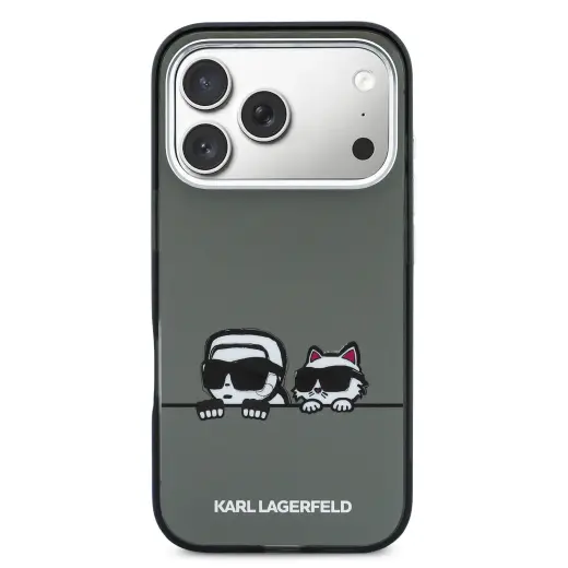 Karl Lagerfeld IML K&CH Heads Logo MagSafe Case for iPhone iPhone 17 Pro Black Foto 2