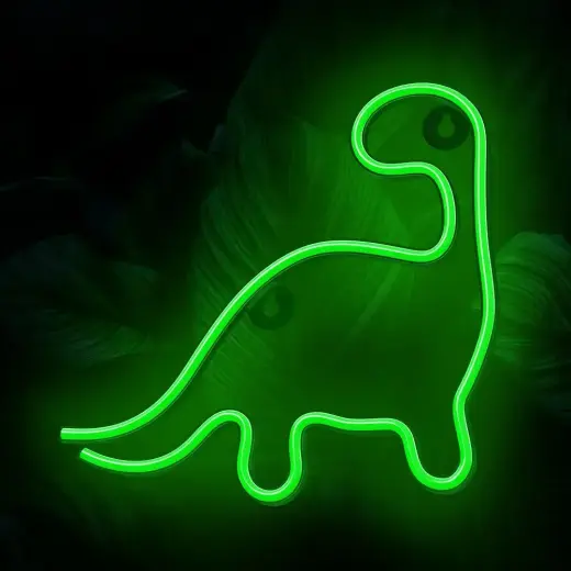 Neon LED Light DINOSAUR green NNE01 Neolia Foto 4