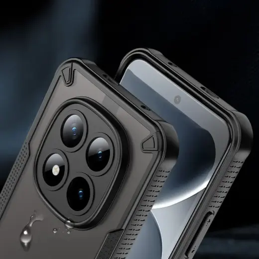 TECH-PROTECT RUGGED SHIELD MAGSAFE XIAOMI POCO M8 PRO | REDMI NOTE 15 PRO+ PLUS 5G MATTE BLACK Foto 3