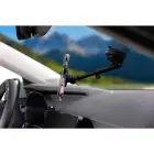 Magnetic car phone holder compatible with Magsafe Forcell F-Grip PrecisionX windshield/ dashboard / air vent black Photo