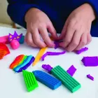 Plastilīns CARIOCA, 10 dažādas krāsas, 200 g Foto 3