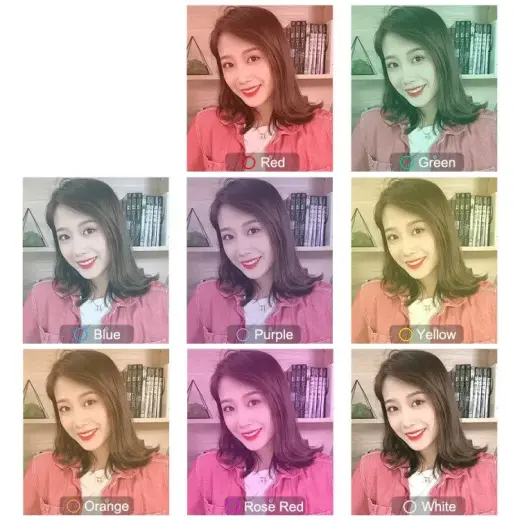 Универсальная лампа Puluz для блогов и стриминга + штатив 1.1м Фото num