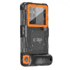 TECH-PROTECT IPX8 UNIVERSAL DIVING WATERPROOF CASE BLACK/ORANGE — Фото 2