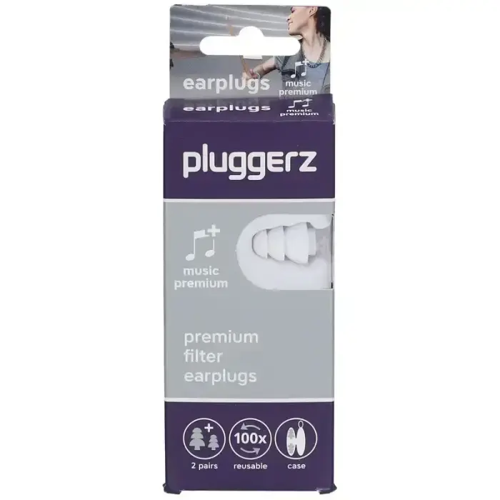 Pluggerz, Pro, Earplugs, 4 pcs
