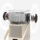 Yaber T2 Plus LCD FullHD 1080p Multimedia Projector with JBL Speakers - Beige Foto 10