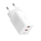 Baseus GaN5 Pro 40W 2xUSB-C Wall Charger - White Foto 5