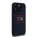 Red Bull Silicone Horizontal Logo phone case for iPhone 15 Pro with MagSafe support navy Photo