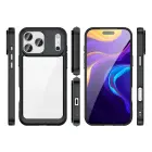 Outer Space phone case for iPhone 17 Pro black transparent — Photo 2