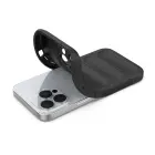 Magic Shield elastīgs bruņu maciņš telefonam iPhone 13 Pro melns — Foto 8