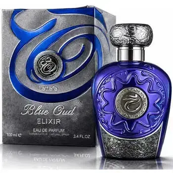 Lattafa Blue Oud Elixir (EDP) Eau de Parfum for Men 100 ml