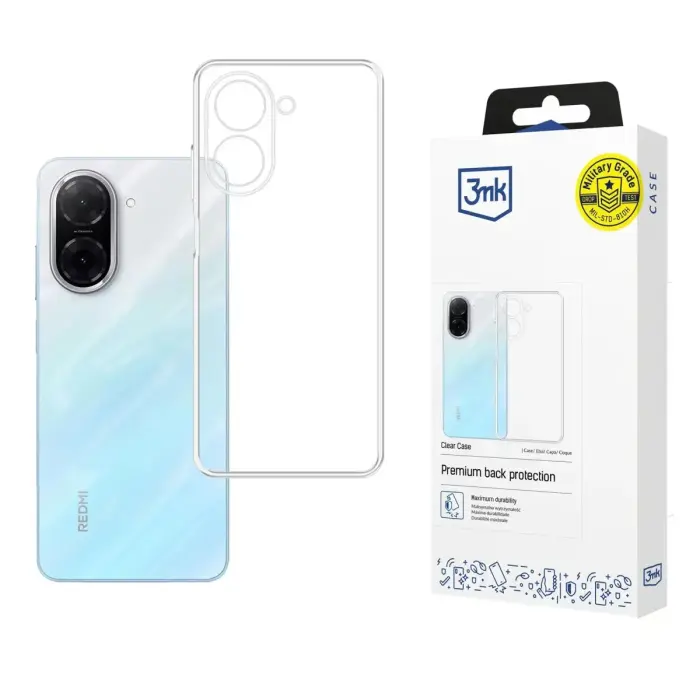 Redmi A5 4G (173mm) - 3mk Clear Case