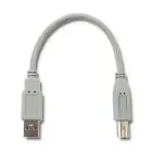 Qoltec USB 2.0 cable A male | B male | 0.19m Foto 2