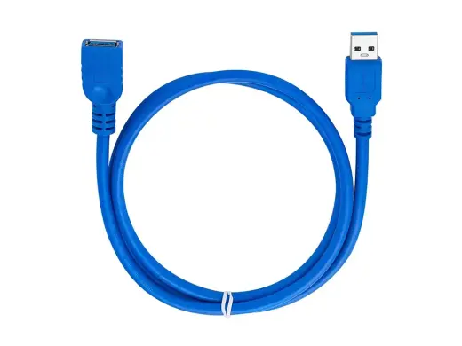 Fusion USB 3.0 pagarinājuma kabelis 1,5 m zils Foto 2