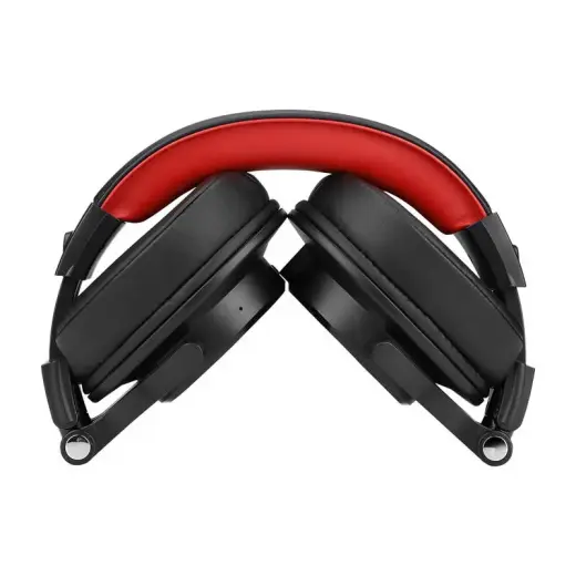 Oneodio Fusion A70 Wireless Headphones (Black and Red) Photo