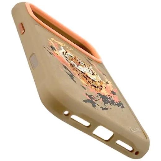 Nimmy Tiger MagSafe case for iPhone 17 Pro Max light brown Photo