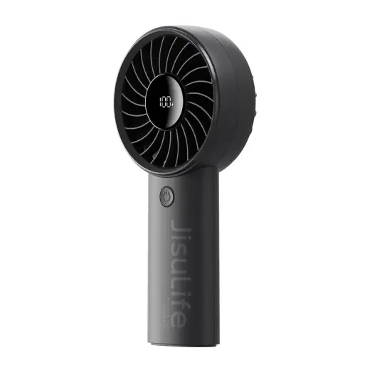 Jisulife Handheld Fan Life4 5000mAh Portable USB Fan - Black Foto 2