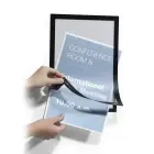 Pašlīpoša kabata DURABLE DURAFRAME®A4, ar rāmi melnā krāsā, 2 gab./ iepak. Фото num