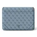 Original GUESS Laptop Sleeve 4G Uptown Triangle Logo GUCS16P4TB 16 inches blue Photo