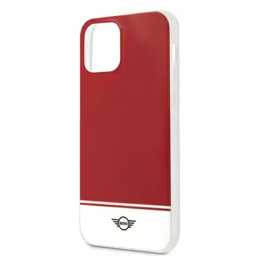 Mini MIHCP12MPCUBIRE iPhone 12|12 Pro 6,1" czerwony|red hard case Stripe Collection Photo