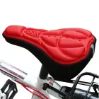 Bike saddle cover red Foto 2