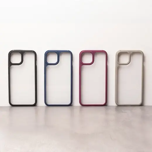 Color Shock case for Xiaomi Redmi Note 13 Pro 4G / Poco M6 Pro grey Фото num