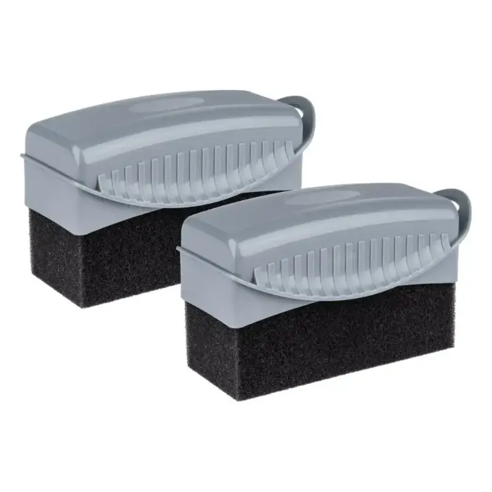 Riepu aplikators plastmasas futrālī, mīksts sūklis, 2 gab. AMIO-04019