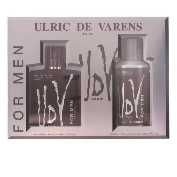 VARENS U.D.V. FOR MEN EDT SPRAY 100 ML SETS