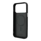 DKNY PU Leather Fixed Glitter Strap Magsafe Case for iPhone 18 Pro Black — Фото 4