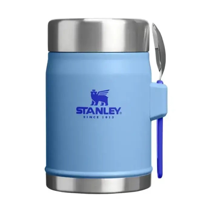 Termoss ēdienu The Legendary Food Jar+Spork 0,4L gaiši zils