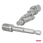 Socket and bits 3el.  1/4" 3/8" 1/2" AMIO-04933 — Foto 4