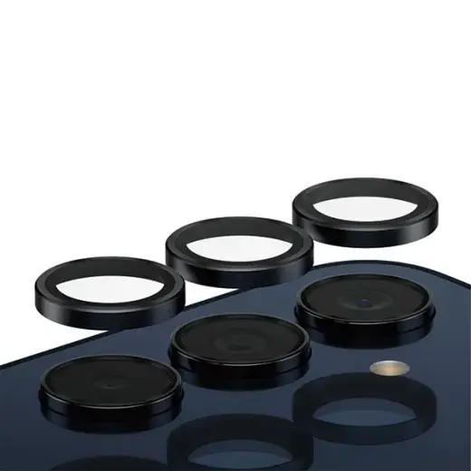 PanzerGlass Hoops Camera Sam A35 5G A356 czarny|black 1226 camera lens protector hoop optic rings Foto 2