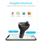 Rock Transmiter FM B300 MP3, Bluetooth - 2xUSB - black Foto 7