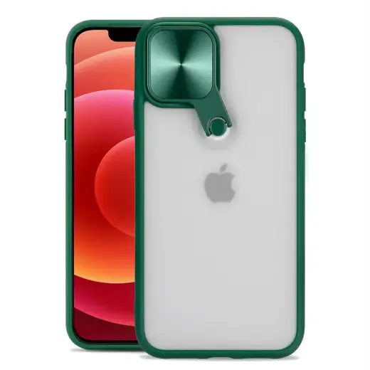 Tel Protect Cyclops phone case for iPhone 13 Pro green (with camera lens protection)