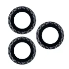 Set of lens glasses for iPhone 11 Pro Max black rhombus (3 pcs) Foto 1