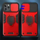 Ring Lens Case for Xiaomi Redmi 9 Red — Foto 2
